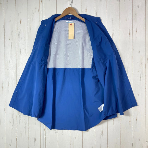 【Men's L ブルー系】 Columbia ( コロンビア ) バハマ 2 ロングスリーブ シャツ Bahama II L S Shirt PFGシリーズ ナイロン ウェア トップス インナー シャツ ロングスリーブシャツ 化繊 z00059486  化繊 ロ