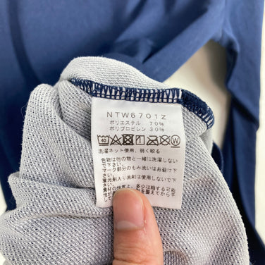 【Women's S ネイビー系】 The North Face ( ザ・ノースフェイス ) ストレッチ ロングスリーブティー ポリエステル ウェア トップス インナー シャツ ロングスリーブTシャツ クルーネック 化繊 z00057083  化繊 ロングスリーブTシャ