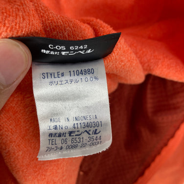 【Women's M オレンジ系】 Montbell ( モンベル ) シャミース インナージャケット Chameece Inner Jacket ポリエステル ウェア トップス アウター ジャケット フリース z00060938  フリース アウター ジャケット トッ