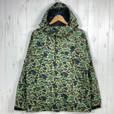 The North Face Scoop 夹克，男款 L 码，绿色。迷彩尼龙外套，硬壳夹克 (z00053870)。