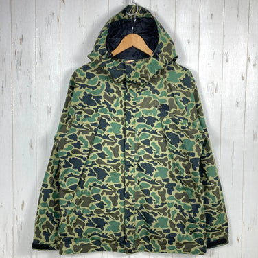 The North Face Scoop 夹克，男款 L 码，绿色。迷彩尼龙外套，硬壳夹克 (z00053870)。