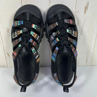 Keen Women's Newport H2 Wide Sandals, Size 25.5cm, Black, 1003480, RAYA BLACK (z00055292). Footwear.