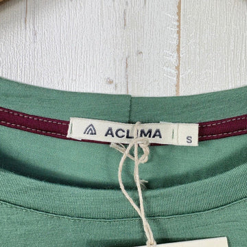【Women's S グリーン系】 Aclima ( アクリマ ) ライトウール クラシック ティー LightWool Classic Tee 106820 362 DARK IVY z00055904 362 DARK IVY ウール ショートスリーブTシャツ クル - 0