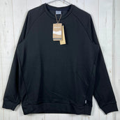 【Men's M ブラック系】 Houdini ( フーディニ ) メンズ モノ エア クルー M's Mono Air Crew 221034 900 TRUE BLACK z00055938 900 TRUE BLACK 化繊 ロングスリーブTシャツ クルーネッ
