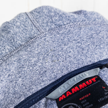 【Women's L ネイビー系】 Mammut ( マムート ) ヤンパ アドバンスド ミッドレイヤー フーデッド ジャケット  Yampa Advanced ML Hooded Jacket ポリエステル 1010-22240 Women's  フリース アウター