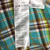 【Women's S ブルー系】 Mammut ( マムート ) アスコナ シャツ Ascona Shirt フランネル ネルシャツ 1030-02060 Women's コットン ロングスリーブシャツ インナー シャツ トップス ウェア - 【公式】2ndGEAR（セカンドギア）Webショップ【登山用品・アウトドア用品専門 買取販売店】