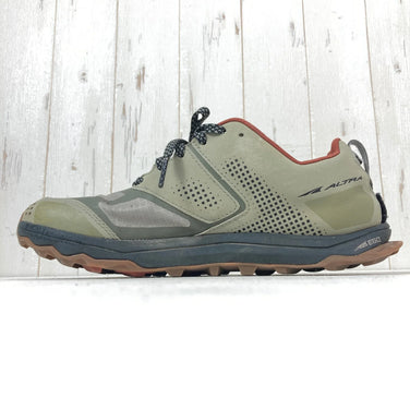 [Men's 25.5cm Green] Altra Lone Peak 5 Khaki Footwear Trail Running Shoes z00057023 Khaki Trail Running Shoes Footwear