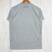 【Men's XS グレー系】 Montbell ( モンベル ) ヒロマゲストハウス 5周年記念 ティーシャツ 入手困難 ポリエステル ウェア トップス インナー シャツ ショートスリーブTシャツ クルーネック 化繊 z00059142  化繊 ショートスリーブT