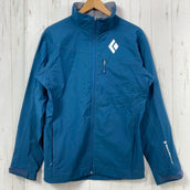 【Men's S ネイビー系】 Black Diamond ( ブラックダイヤモンド ) ブラックダイヤモンド バーチカル ジャケット B.D.V. Jacket アズライト ナイロン ウェア トップス アウター ジャケット ソフトシェル z00057616 アズラ