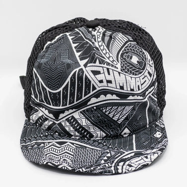 【OneSize ブラック系】 Gym Master（ジムマスター） UL-GRID ハッピーペイントキャップ ポリエステル ウェア ウェア小物 ヘッドウェア キャップ z00053007  キャップ ヘッドウェア ウェア小物 ウェア