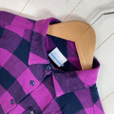 【Men's S パープル系】 Columbia ( コロンビア ) エニタイムカジュアル2 ストレッチロングスリーブシャツ コットン ウェア トップス インナー シャツ ロングスリーブシャツ コットン z00058066  コットン ロングスリーブシャツ インナー