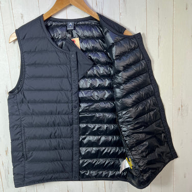 【Men's S ブラック系】 Montbell ( モンベル ) スペリオ ダウン ラウンド ネック ベスト Superior Down Round Neck Vest ダウン ウェア トップス ベスト ダウンインサレーション z00054969  ダウンインサレ
