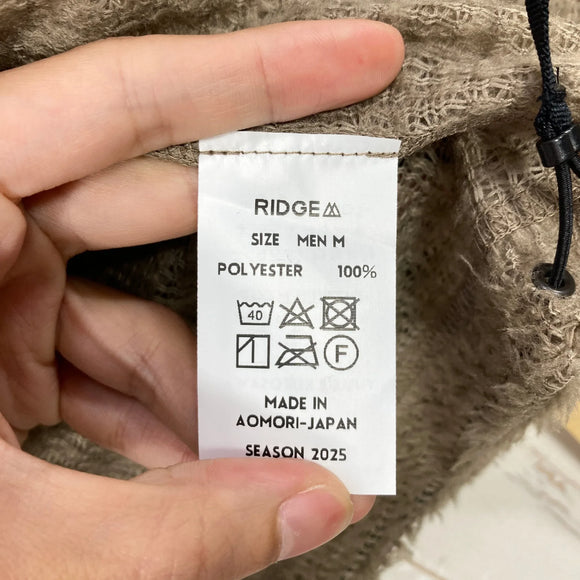 【Men's M ベージュ系】 Ridge Mountain Gear ( リッジマウンテンギア ) アルファ フルジップ フーディ Alpha Full Zip Hoodie Warm Taupe z00058922 Warm Taupe フリース アウター ジャ
