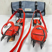 Montbell Kajitax LXB-12 Crampons, Semi-One-Touch, One Size, Red (z00055134)