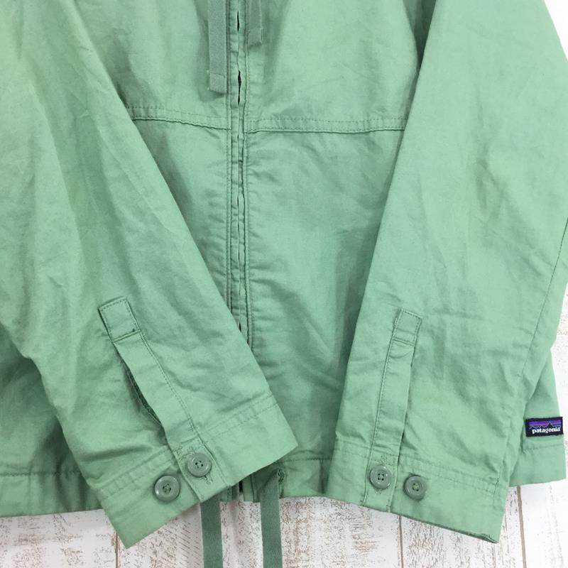 【Women's S グリーン系】 Patagonia ( パタゴニア ) ウィメンズ バック キャニオン フーディ 27905 International Women's MACH Matcha Green コットン アウター ジャケット トップス ウェア