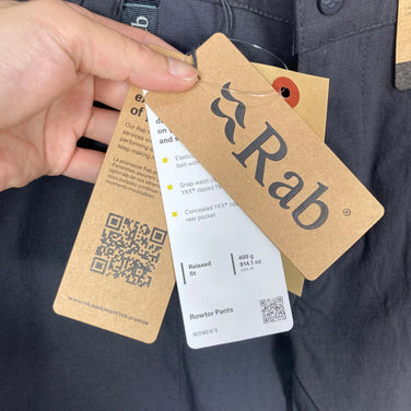 【Women's XS グレー系】 Rab ( ラブ ) ロウトールパンツ Rowtor Pants QFW-08 ANT z00058286 ANT ソフトシェル ロングパンツ ボトムス ウェア
