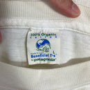 【Men's L ホワイト系】 1999 Patagonia ( パタゴニア ) ウォータースポーツ オーガニックコットン ベネフィシャル ティー Watersports Organic Cotton Beneficial T's 生産終了モデル 入手困難 オーガニ-9