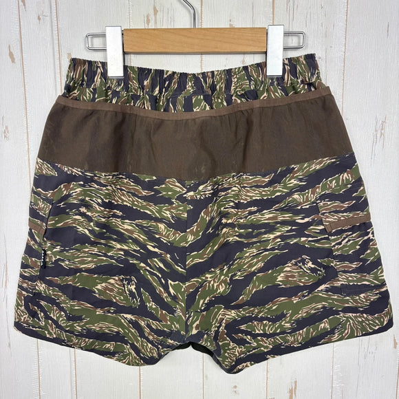【Men's M グリーン系】 Mountain Martial Arts | Mma ( マウンテンマーシャルアーツ ) 7 ポケット ランパンツ 7 ショートレングス 7Pocket Run Pants Shorty タイガーカモ 生産終了モデル 入手困難 ポリ