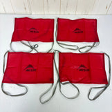 [One Size, Red Series] Msr Snow/Sand Tent Anchors, Set of 4, Camping Gear, Tent, z00057801 Tent, Camping Gear