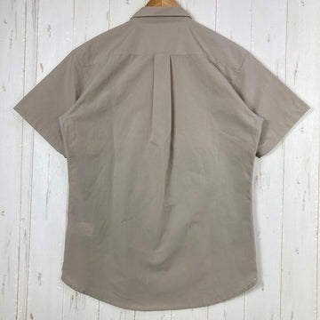 【Men's S ベージュ系】 Axesquin ( アクシーズクイン ) ショートスリーブ ベンチレーションシャツ S/S Ventilation Shirt ポリエステル ウェア トップス インナー シャツ ショートスリーブシャツ 化繊 z00054852  化 - 0