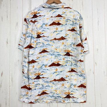 【Men's S ホワイト系】 2022 Patagonia ( パタゴニア ) ラアウ パタロハ シャツ La'au Pataloha Shirt ISLW レーヨン ウェア トップス インナー シャツ ショートスリーブシャツ  z00055703 ISLW  シ
