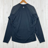 【Men's L ブラック系】 7Mesh ( セブンメッシュ ) コンパウンド シャツ COMPOUND SHIRT ポリエステル ウェア トップス インナー シャツ ロングスリーブTシャツ クルーネック 化繊 z00059044  化繊 ロングスリーブTシャツ