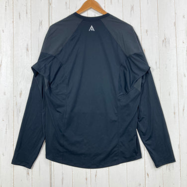 【Men's L ブラック系】 7Mesh ( セブンメッシュ ) コンパウンド シャツ COMPOUND SHIRT ポリエステル ウェア トップス インナー シャツ ロングスリーブTシャツ クルーネック 化繊 z00059044  化繊 ロングスリーブTシャツ