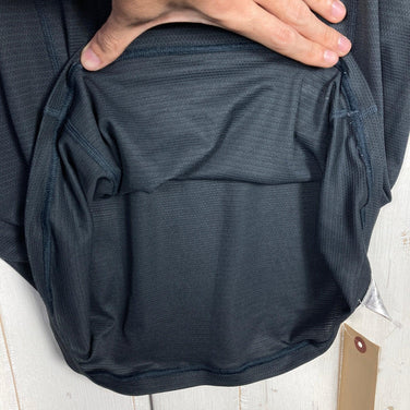 【Men's M グレー系】 Finetrack ( ファイントラック ) ドライレイヤーウォームロングスリーブ ポリエステル ウェア トップス インナー シャツ ロングスリーブTシャツ クルーネック 化繊 z00054670  化繊 ロングスリーブTシャツ クル