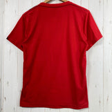 [Men's S Red-based] Millet Quick-Dry Short Sleeve T-Shirt Polyester Wear Tops Inner Shirt Short Sleeve T-Shirt Crew Neck Synthetic z00057537 Synthetic Short Sleeve T-Shirt Crew Neck
