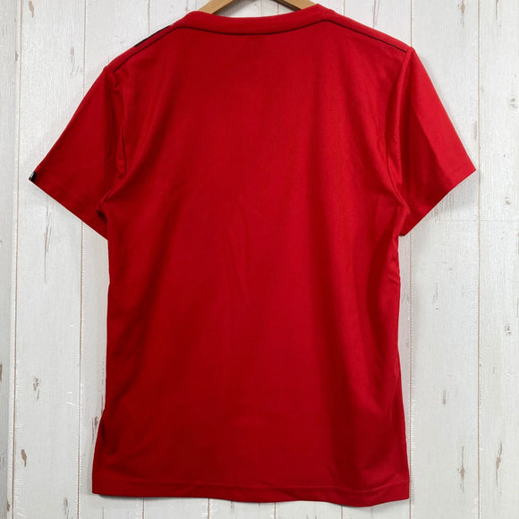 【Men's S レッド系】 Millet ( ミレー ) クイックドライ ショートスリーブ Tシャツ ポリエステル ウェア トップス インナー シャツ ショートスリーブTシャツ クルーネック 化繊 z00057537  化繊 ショートスリーブTシャツ クルーネッ