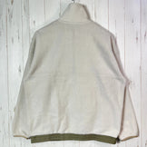 Columbia Tree Swallow Half Zip Fleece, Women's Large, Ivory. Polyester fleece top, outerwear, jacket, z00053560.