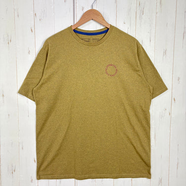 【Men's L グリーン系】 2023 Patagonia ( パタゴニア ) スポーク ステンシル レスポンシビリティー Spoke Stencil Responsibili Tee MOKH コットン ウェア トップス インナー シャツ ショートスリーブTシャ