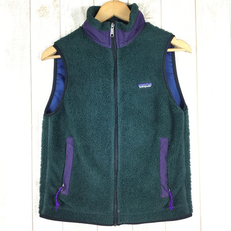 [Men's S Green] Patagonia Retro X Vest Early Model Pef Made in USA Discontinued Model 23042 International Men's Hunter / Regal Purple