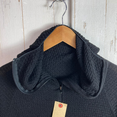 【Unisex L ブラック系】 Bring ( ブリング ) ワンダーウェアー ハーフジップ フーディー WUNDERWEAR HALF ZIP HOODIE メリノウール ウェア トップス インナー シャツ フーディ ウール z00056473  ウール フーディ