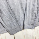 【Men's S グレー系】 Smartwool ( スマートウール ) メリノ 150 ベースレイヤー パターン ロングスリーブ Merino 150 Baselayer Pattern Long Sleeve ウール ウェア トップス インナー シャツ ロング