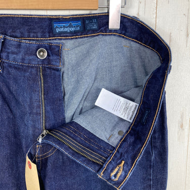 【Men's 31-32 ネイビー系】 2016 Patagonia ( パタゴニア ) フランネル ラインド フィット ジーンズ Flannel Lined Straight Fit Jeans オーガニックコットン ウェア ボトムス ロングパンツ コットン z00059