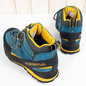 【Men's 26.7cm ブルー系】 La Sportiva ( ラ・スポルティバ ) ボルダー エックス ミッド Gtx Boulder X Mid Gtx ミドルカットシューズ アプローチシューズ Gore-Tex 防水 透湿 17E Men's BY Blue / - 【公式】2ndGEAR（セカンドギア）Webショップ【登山用品・アウトドア用品専門 買取販売店】