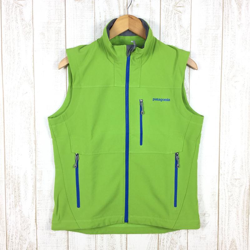 【Men's XS グリーン系】 Patagonia ( パタゴニア ) ガイド ベスト Guide Vest ソフトシェル 生産終了モデル 入手困難 82990 International Men's GKO ゲッコーグリーン ソフトシェル ベスト トップス ウェア