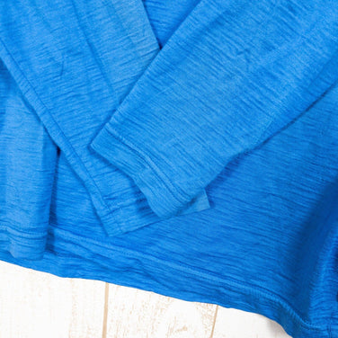 【Unisex XS ブルー系】 Yamatomichi ( 山と道 ) 100% メリノ ライト ロングスリーブ 100% Merino Light Long Sleeve メリノウール ウェア トップス インナー シャツ ロングスリーブTシャツ クルーネック ウー - 【公式】2ndGEAR（セカンドギア）Webショップ【登山用品・アウトドア用品専門 買取販売店】