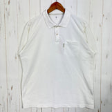 【Men's L ホワイト系】 Montbell ( モンベル ) ウイックロン ポロシャツ Wic Polo Shirt ポリエステル ウェア トップス インナー シャツ ショートスリーブシャツ 化繊 z00058789  化繊 ショートスリーブシャツ インナー