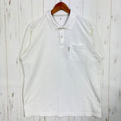 【Men's L ホワイト系】 Montbell ( モンベル ) ウイックロン ポロシャツ Wic Polo Shirt ポリエステル ウェア トップス インナー シャツ ショートスリーブシャツ 化繊 z00058789  化繊 ショートスリーブシャツ インナー