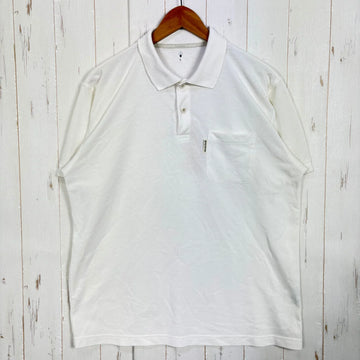 【Men's L ホワイト系】 Montbell ( モンベル ) ウイックロン ポロシャツ Wic Polo Shirt ポリエステル ウェア トップス インナー シャツ ショートスリーブシャツ 化繊 z00058789  化繊 ショートスリーブシャツ インナー