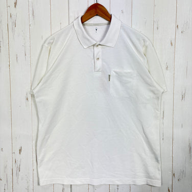 【Men's L ホワイト系】 Montbell ( モンベル ) ウイックロン ポロシャツ Wic Polo Shirt ポリエステル ウェア トップス インナー シャツ ショートスリーブシャツ 化繊 z00058789  化繊 ショートスリーブシャツ インナー