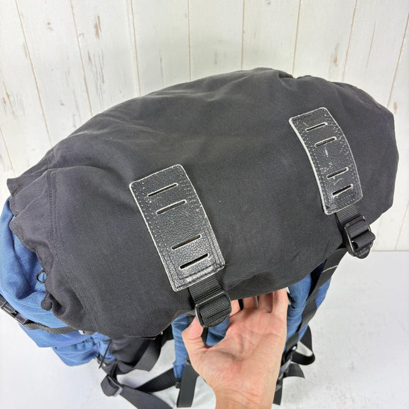 【Unisex OneSize ネイビー系】 Lamda（ラムダ） フラップ付カメラザック 4型 Camera Backpack Type 4 2気室 中折れタイプ ナイロン バッグ ストレージ バックパック 容量【30L～54L】 z00060623  容量【30L～54L】
