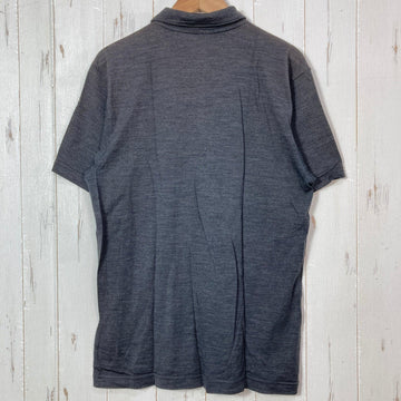 【Men's S グレー系】 Macpac ( マックパック ) メリノウール ショートスリーブ ポロ Merino Wool Short Sleeve Polo メリノウール ウェア トップス インナー シャツ ショートスリーブシャツ ウール z00055465 - 0