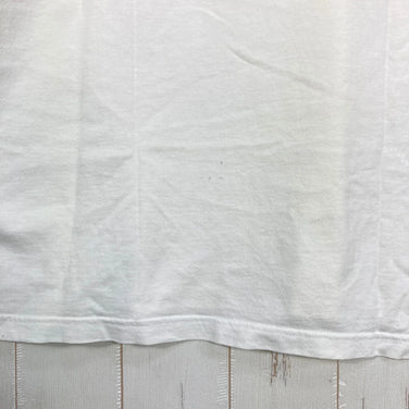 【Men's L ホワイト系】 1990s Patagonia ( パタゴニア ) カヤック プリント オーガニックコットン Tシャツ Kayak Print Organic Cotton T-Shirt 生産終了モデル 入手困難 黒タグ オーガニックコットン ウェ