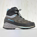 【Women's 23.0cm ブラック系】 Mammut ( マムート ) ケント ツアー ハイ ゴアテックス ウィメンズ Kento Tour High GTX Women Dark Titanium-Whisper GORE-TEX Vibram 防水透湿 フットウェア ト-5