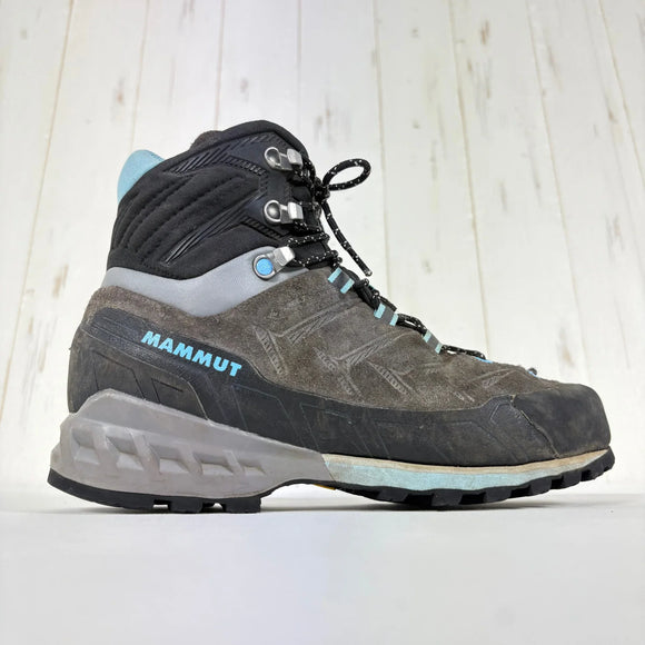 【Women's 23.0cm ブラック系】 Mammut ( マムート ) ケント ツアー ハイ ゴアテックス ウィメンズ Kento Tour High GTX Women Dark Titanium-Whisper GORE-TEX Vibram 防水透湿 フットウェア ト