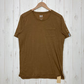 【Unisex M ブラウン系】 Atelier Blue Bottle ( アトリエブルーボトル ) ハイカーズ Tシャツ Hiker's T-shirts Sn Supernatural コラボ ウール ウェア トップス インナー シャツ ショートスリーブTシャツ