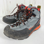 【Unisex 24.9cm グレー系】 La Sportiva ( ラ・スポルティバ ) ポルダー X ミッド ゴアテックス Boulder X Mid GTX カーボン / フレイム フットウェア トレッキングブーツ z00055519 カーボン / フレイム トレッキン